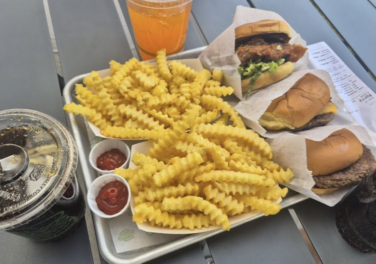 Shake Shack signature dishes Double Bacon Cheese Burger
Shack Stack
Smoke Shack Burger